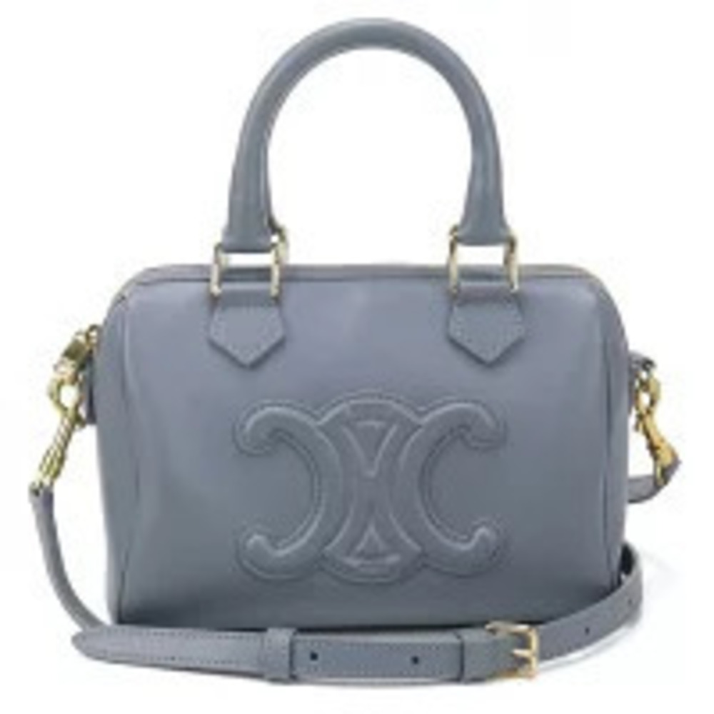 Celine Handbag Boston Blue Bag Compact